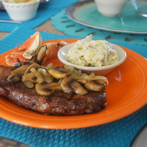 Labor Day Grilling - Steak & Claws